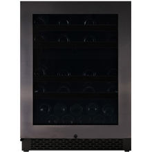 Load image into Gallery viewer, Pevino - PNG46D-HHBS - Built in Wine cooler / Wine Fridge - 39 bottles - Dual zones - Black steel - 595mm Wide - chilledsolution
