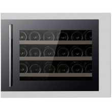 Load image into Gallery viewer, Pevino PI24S-S Wine Fridge - 24 bottles - Single zone Integrated wine cooler - 550mm Wide - Black Stainless Steel - chilledsolution
