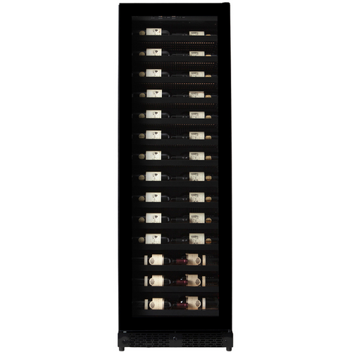 Pevino BPI58S-HHBI - 54 bottles - built in or freestanding wine cooler - single zone wine fridge - Black - 595mm wide - chilledsolution