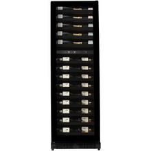 Load image into Gallery viewer, Pevino BI 96 Bottles - Built In / Freestanding Wine Cooler - Dual Zone Wine Cabinet - Black - 595mm Wide - PBI100D-HHB - chilledsolution
