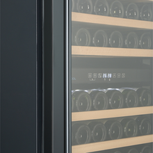 Load image into Gallery viewer, CaveCool Affection Onyx - Freestanding / Built In Wine Cooler - 171 bottles - Dual zone Wine Fridge  - Black - 595mm Wide - CC428DB - chilledsolution
