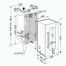 Load image into Gallery viewer, Liebherr EWTdf 2353 Vinidor  - Integrated - Wine Cabinet - Dual Zone - 48 Bottles - 560mm Wide - chilledsolution
