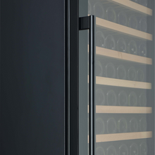 Load image into Gallery viewer, CaveCool Affection Onyx - Single Zone Wine Cooler - Freestanding or Built In Wine Fridge - 171 bottles - Black - 595mm Wide - CC428SB - chilledsolution

