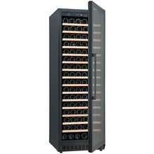Load image into Gallery viewer, CaveCool Affection Onyx - Single Zone Wine Cooler - Freestanding or Built In Wine Fridge - 171 bottles - Black - 595mm Wide - CC428SB - chilledsolution
