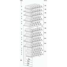 Load image into Gallery viewer, Liebherr EWTgb 3583 Vinidor Back - Integrated - Wine Cabinet - Dual Zone - 83 Bottles - 560mm Wide - chilledsolution
