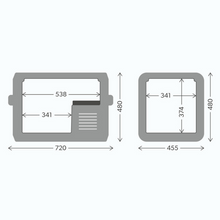 Load image into Gallery viewer, Dometic CFX3 55IM - Electric Coolbox - Single Zone - 720mm Wide - 9600025331 - chilledsolution
