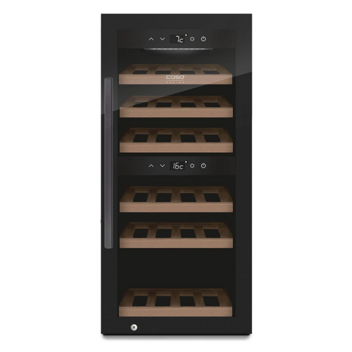 CASO WineExclusive 24 Smart - Freestanding - Wine Cooler / Wine Fridge - Dual Zone - 400mm Wide - 718 - chilledsolution