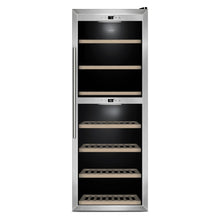 Load image into Gallery viewer, CASO WineComfort 126 - Freestanding Wine Cooler / Wine Fridge - Dual Zone - 126 Bottles - 595mm Wide - 665 - chilledsolution
