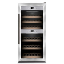 Load image into Gallery viewer, CASO WineComfort 24 - Freestanding Wine Cooler / Wine Fridge - Dual Zone - 395mm Wide - 645 - chilledsolution
