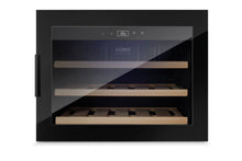 Load image into Gallery viewer, CASO WineSafe 18 EB Black - Integrated Wine Cooler / Wine Fridge - Single Zone - 18 Bottles - 560mm Wide - 627 - chilledsolution
