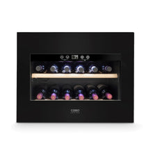 Load image into Gallery viewer, CASO WineDeluxe E 18 - Integrated Wine Cooler / Wine Fridge - Single Zone - Black - 595mm Wide - 7710 - chilledsolution

