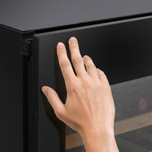 Load image into Gallery viewer, CASO WineDeluxe E 18 - Integrated Wine Cooler / Wine Fridge - Single Zone - Black - 595mm Wide - 7710 - chilledsolution
