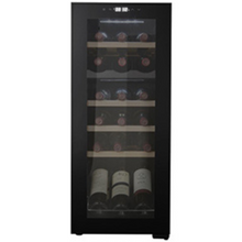 Load image into Gallery viewer, Cavin Northern Collection 18 - Freestanding Wine Cooler - Dual Zone - 18 Bottles - 345mm Wide - Black - NC-18B
