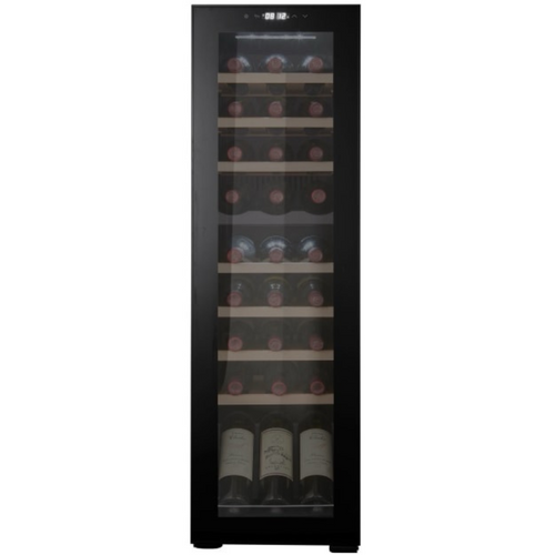 Cavin Northern Collection 27 - Freestanding Wine Cooler - Dual Zone - 27 Bottles - Black - 	345mm Wide - NC-27B