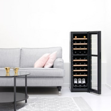 Load image into Gallery viewer, Cavin Northern Collection 27 - Freestanding Wine Cooler - Dual Zone - 27 Bottles - Black - 	345mm Wide - NC-27B
