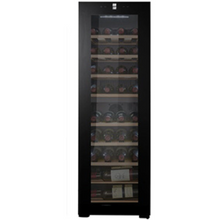 Load image into Gallery viewer, Cavin Northern Collection 39 Black - Freestanding Wine Cooler - Dual Zone Temperature - 400mm Wide - 39 Bottles - Black - 	NC-39B
