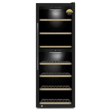 Load image into Gallery viewer, CASO WineExclusive 126 Smart - Freestanding Wine Cooler / Wine Fridge - Dual Zone - 600mm Wide - 729 - chilledsolution
