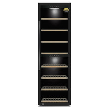 Load image into Gallery viewer, CASO WineExclusive 180 Smart - Freestanding Wine Cooler / Wine Fridge - Dual Zone - Black - 600mm Wide - 731 - chilledsolution
