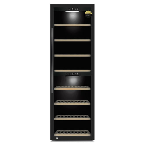 CASO WineExclusive 180 Smart - Freestanding Wine Cooler / Wine Fridge - Dual Zone - Black - 600mm Wide - 731 - chilledsolution