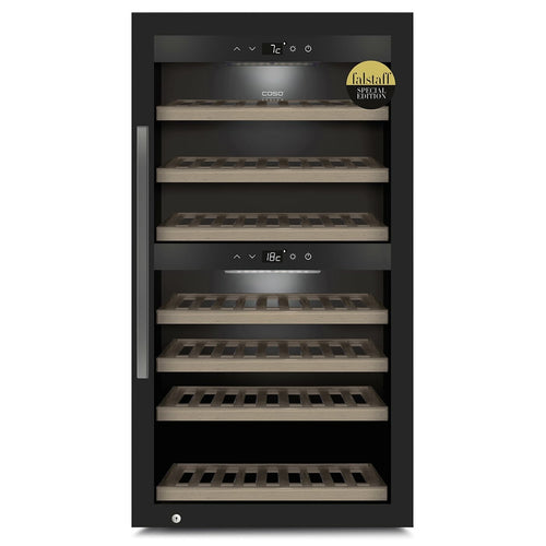 CASO WineExclusive 66 Smart - Freestanding Wine Cooler / Wine Fridge - Dual Zone - 66 Bottles - 600mm Wide - 726 - chilledsolution